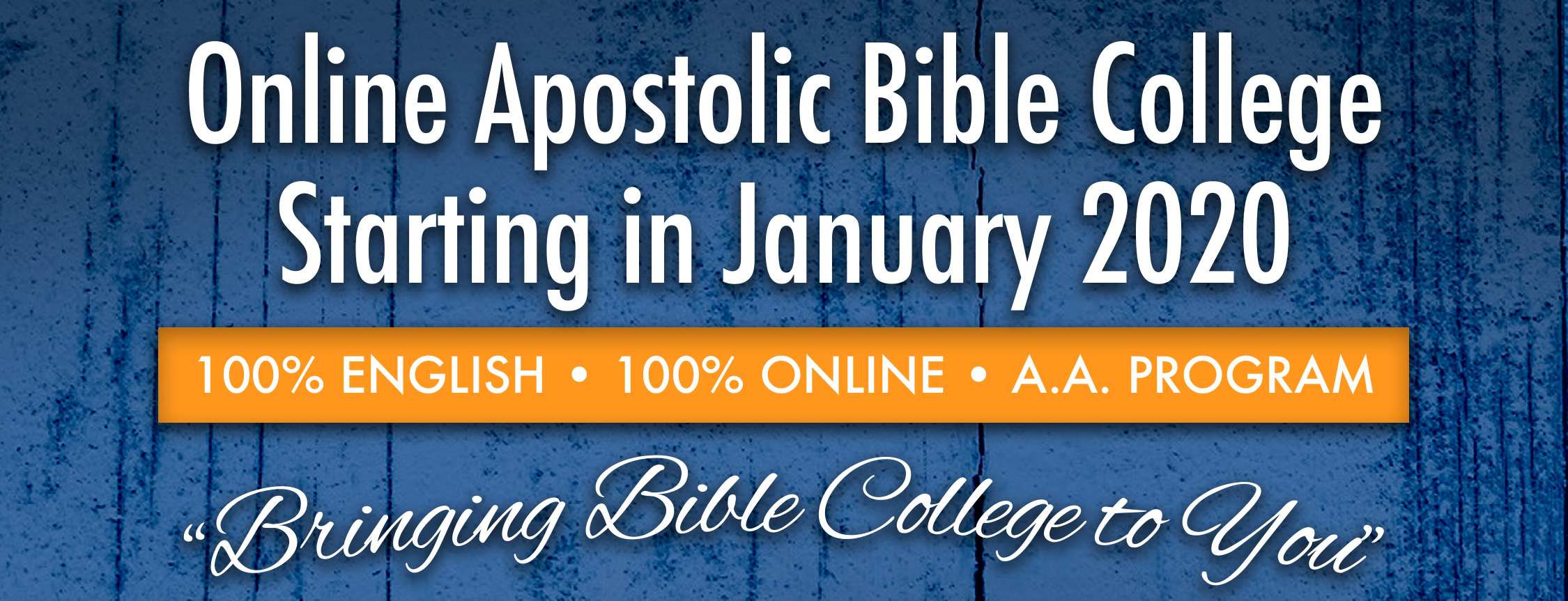 IABC Online Bible College Apostolic Assembly Of The Faith In Christ Jesus